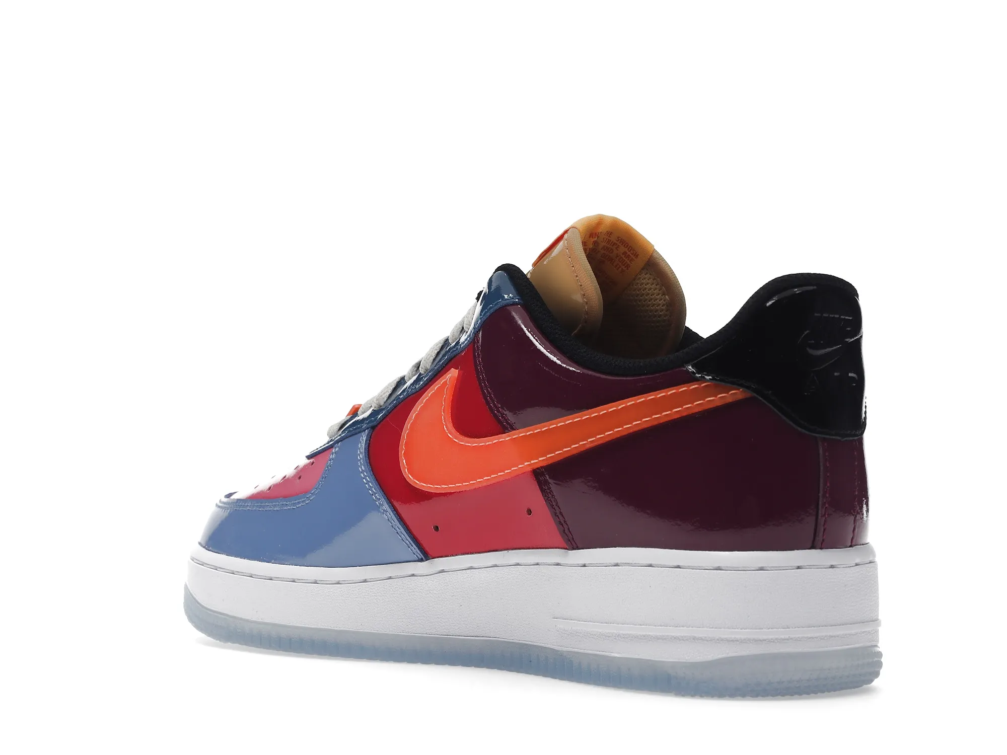 AIRFORCE 1 UNDEFEATED MULTI PATENT TOTAL ORANGE (6)