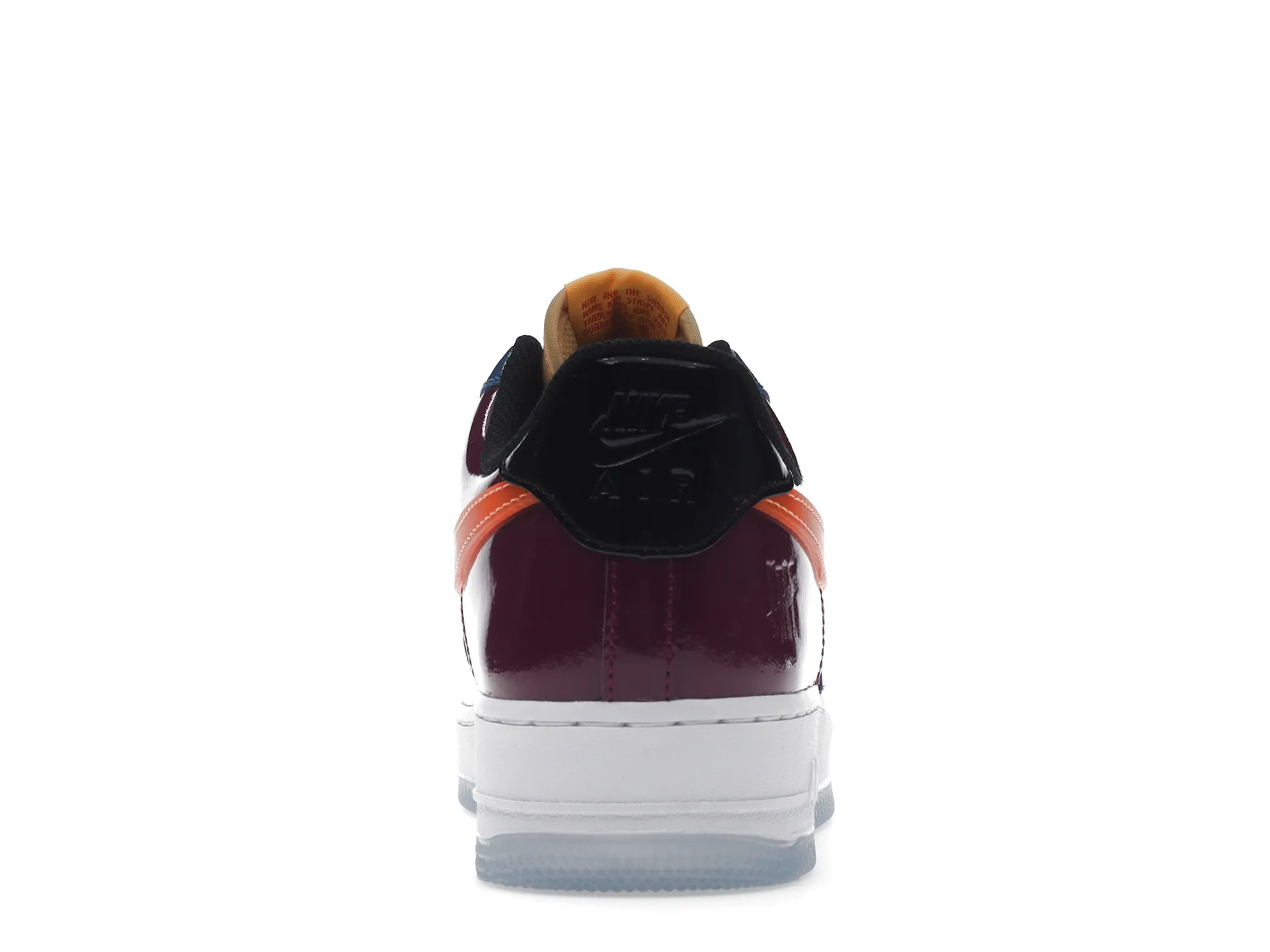 AIRFORCE 1 UNDEFEATED MULTI PATENT TOTAL ORANGE (7)