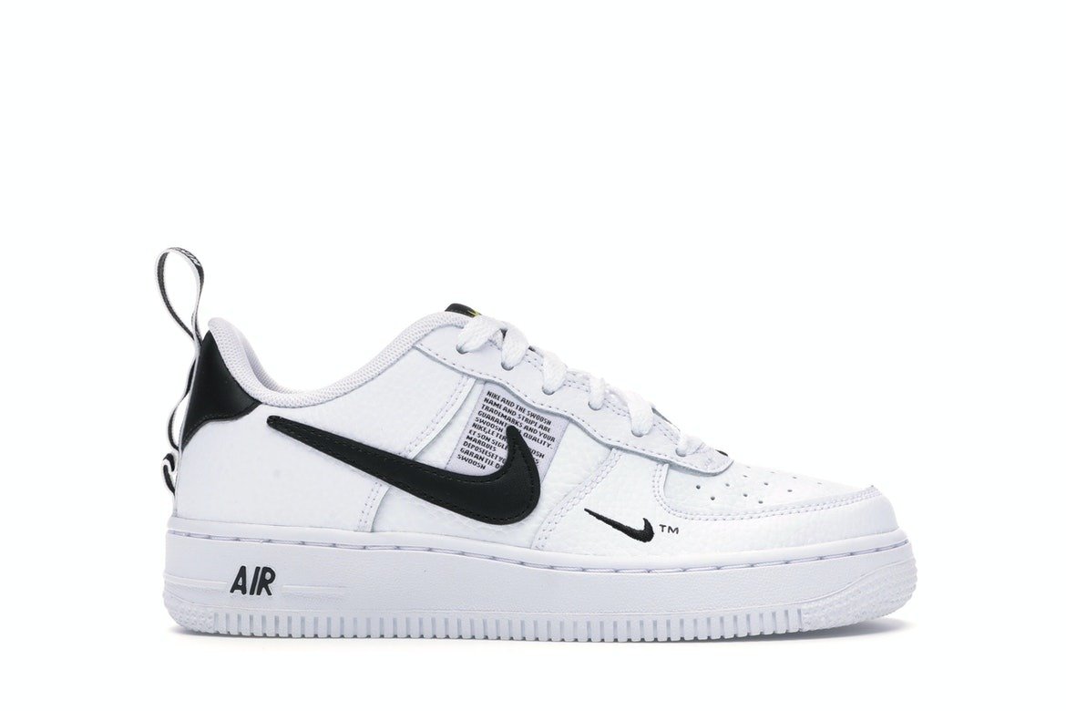 AIRFORCE 1 UTILITY WHITE BLACK (1)_53 AIRFORCE 1 UTILITY WHITE BLACK first copy