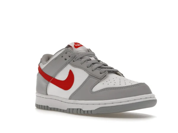 DNK LOW WHITE WOLF GREY UNIVERSITY RED – Xfoot