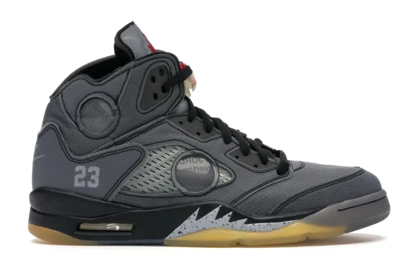 JORDAN 5 RETRO OFF-WHITE MUSLIN first copy