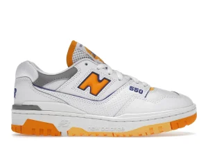 NEW BALANCE 550 WHITE VIBRANT ORANGE first copy