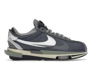 ZOOM CORTEZ SP SACAI IRON GREY FIRST COPY