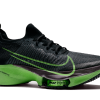 AIR ZOOM TEMPO NEXT% FLYKNIT BLACK ELECTRIC GREEN FIRST COPY