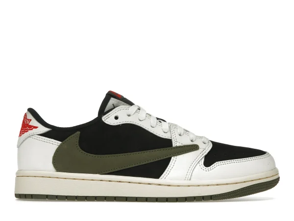 JORDAN 1 RETRO LOW OG SP TRAVIS SCOTT OLIVE FIRST COPY