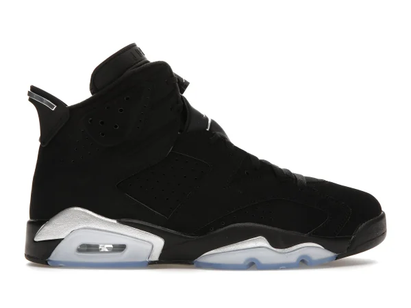 JORDAN 6 RETRO CHROME METALLIC SILVER FIRST COPY
