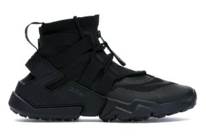 AIR HUARACHE GRIPP TRIPLE BLACK FIRST COPY