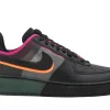 AIRFORCE 1 LOW REACT SPLIT DOUBLE SWOOSH first copy