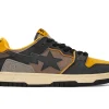 BAPE STA SK8 GREY MUSTARD YELLOW first copy