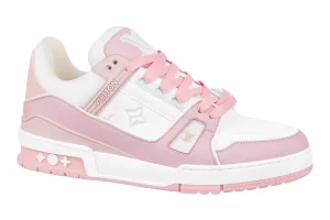 LOUIS VUITTON TRAINER PINK ROSE FIRST COPY