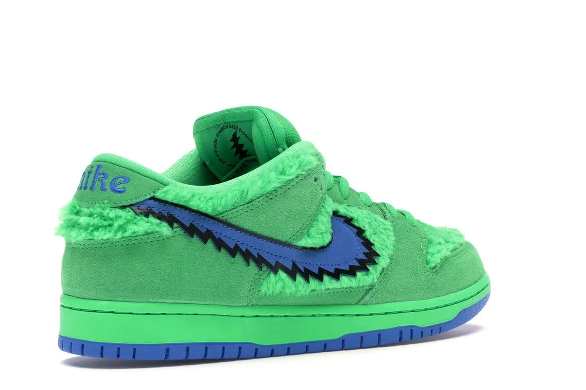 SB DUNK LOW GRATEFUL DEAD BEARS GREEN (2)