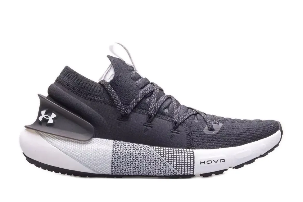 UNDER ARMOUR HOVR PHANTOM 3 BLACK GREY (1) UNDER ARMOUR HOVR PHANTOM 3 BLACK GREY first copy