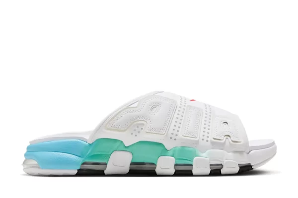 AIR MORE UPTEMPO SLIDE AQUA