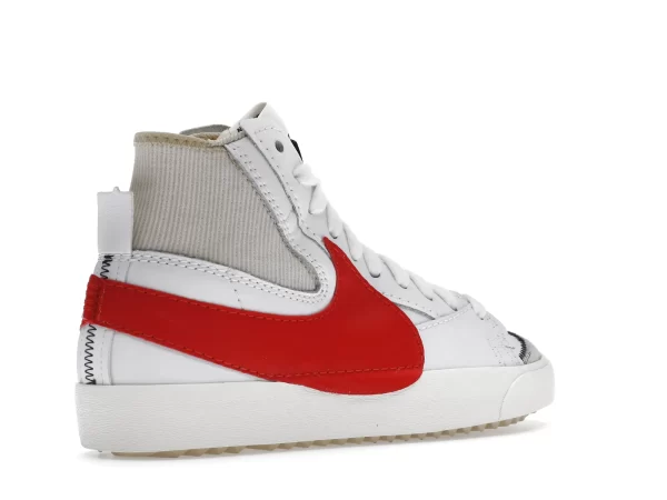 BLAZER MID 77 JUMBO WHITE HABANERO RED 2