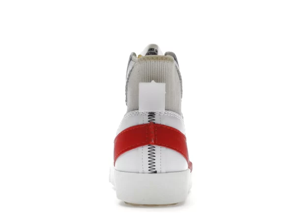 BLAZER MID 77 JUMBO WHITE HABANERO RED 3