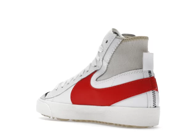 BLAZER MID 77 JUMBO WHITE HABANERO RED 4