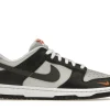 DUNK LOW BLACK TOTAL ORANGE MINI SWOOSH first copy