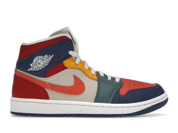 AIR JORDAN 1 MID SE MULTI COLOR first copy