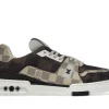 LOUIS VUITTON LV BROWN TRAINER first copy