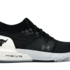 UNDER ARMOUR PROJECT ROCK 2 BLACK WHITE first copy
