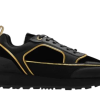 BALMAIN RACER LOW TOP BLACK SNEAKER first copy
