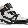 LOUIS VUITTON TRAINER MID TOP first copy