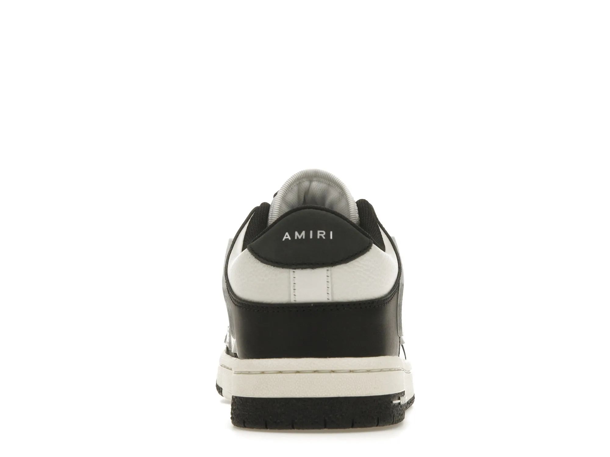AMIRI SKEL TOP LOW BLACK WHITE (3)