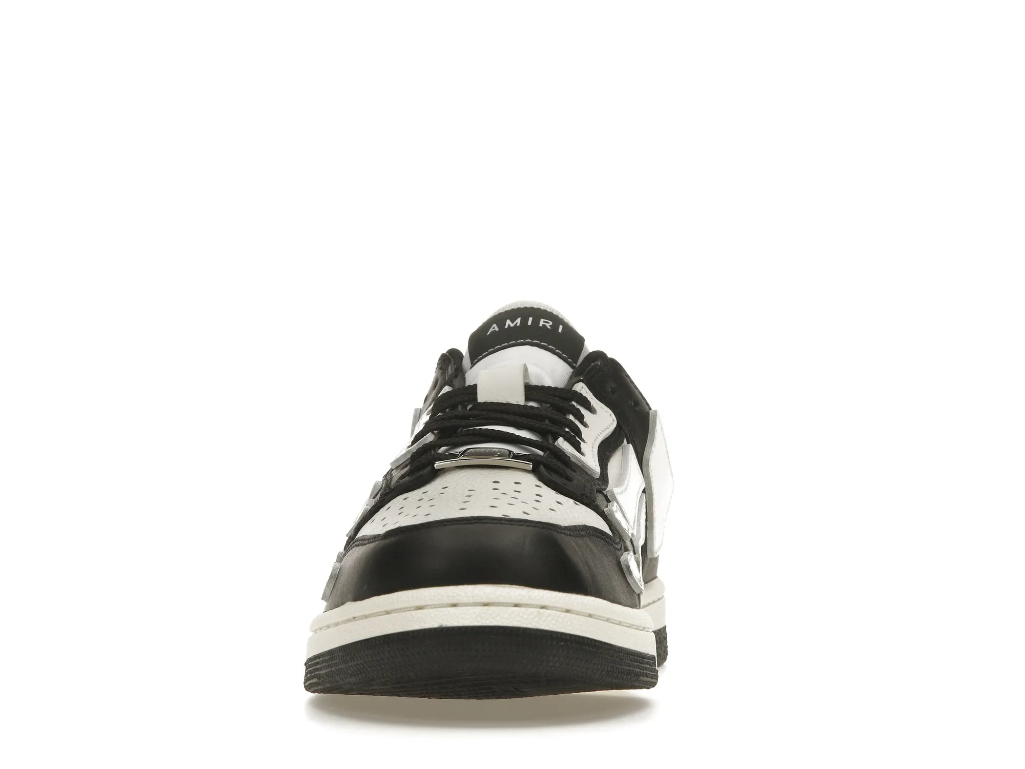 AMIRI SKEL TOP LOW BLACK WHITE (7)