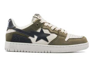 A BATHING APE BAPE SK8 STA OLIVE