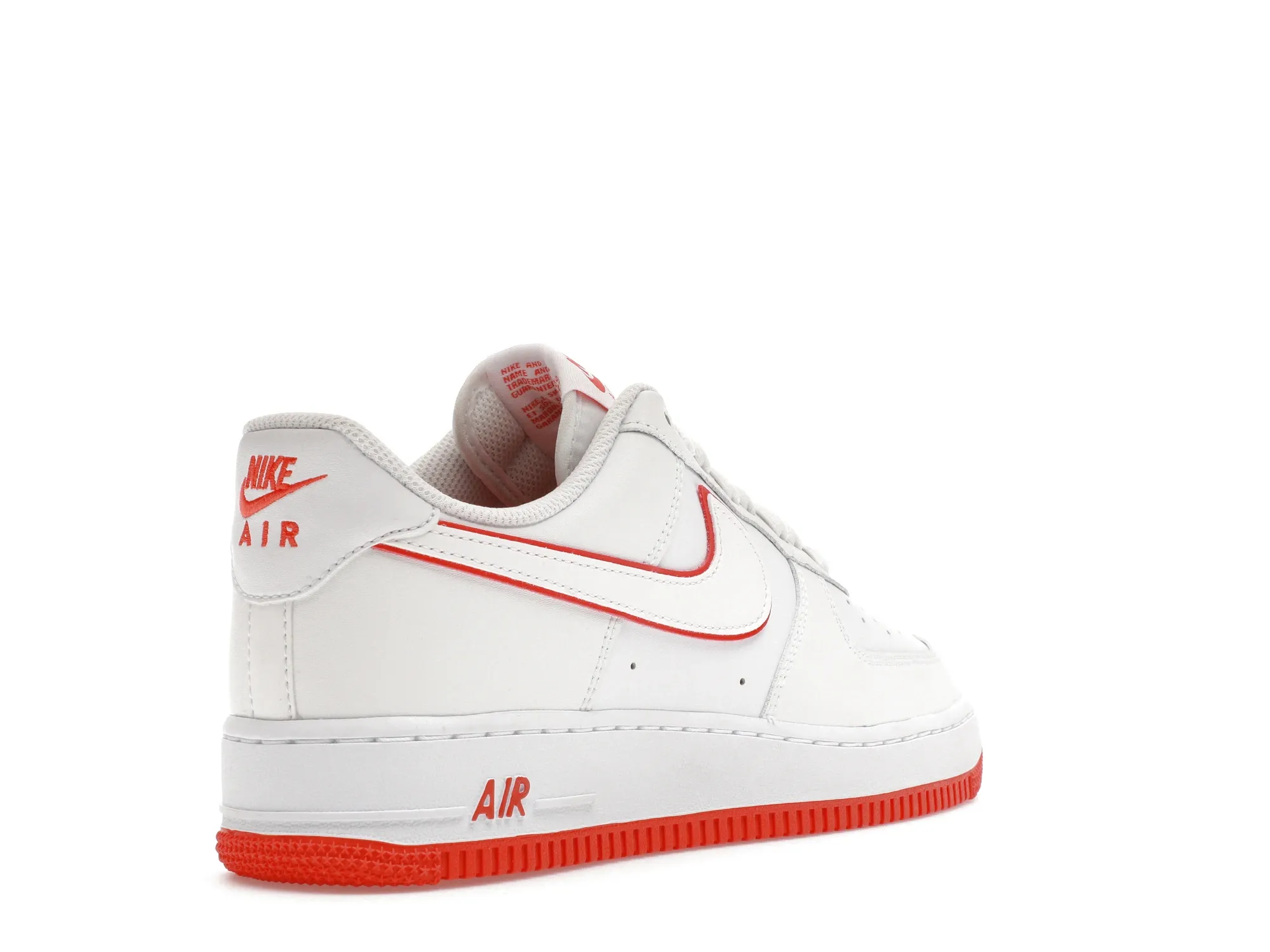 AF 1 LOW WHITE RED 2