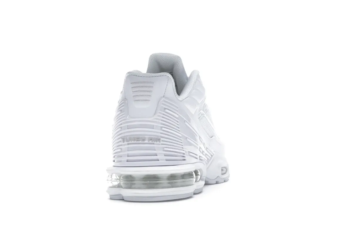 AIRMAX PLUS 3 TRIPLE WHITE 3