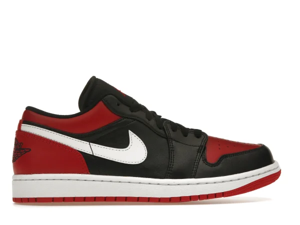 AJ 1 LOW ALTERNATE BRED TOE