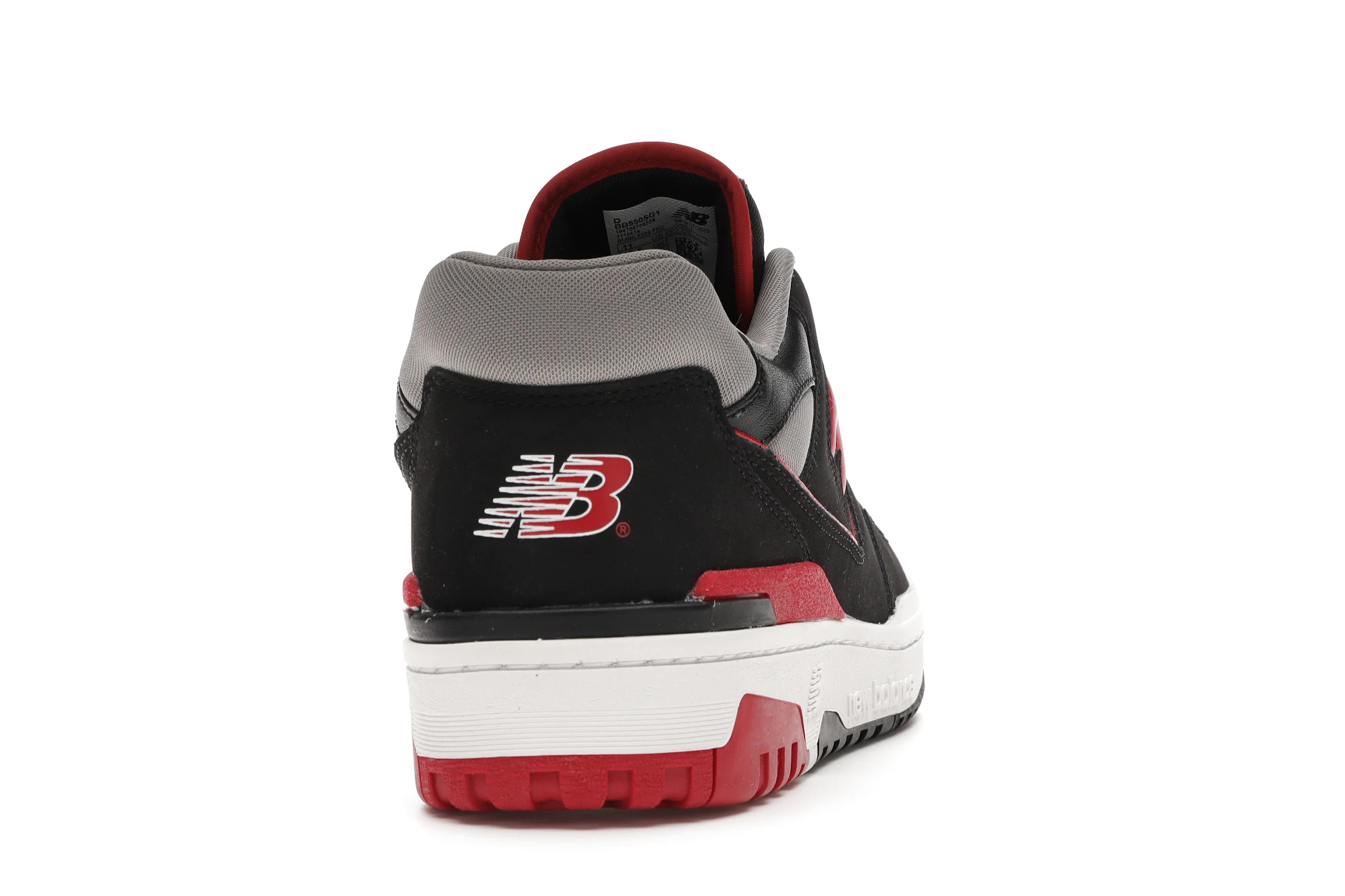 NB 550 BLACK RED 3