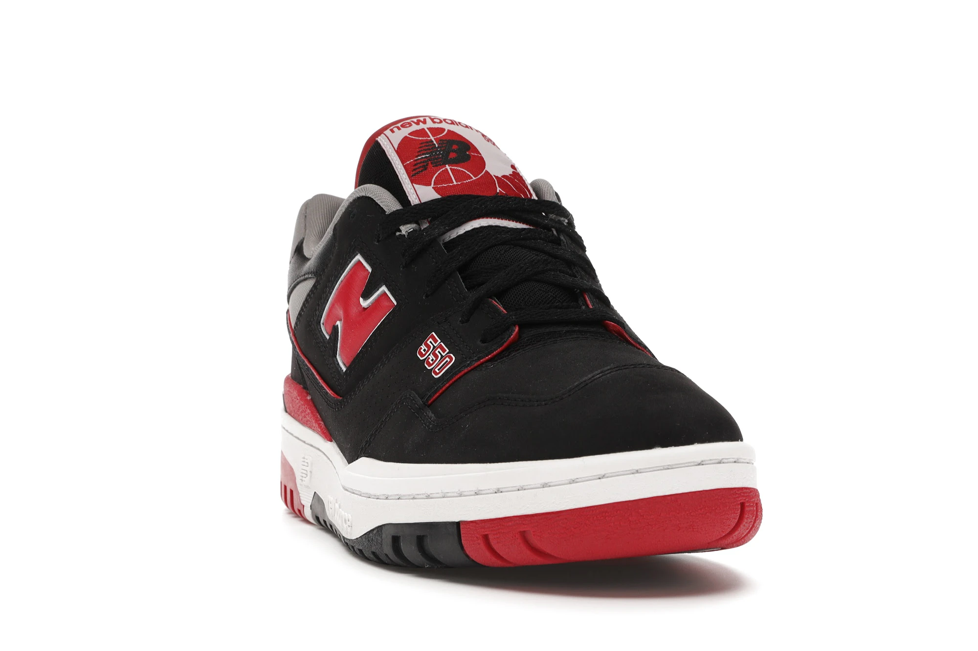 NB 550 BLACK RED 8