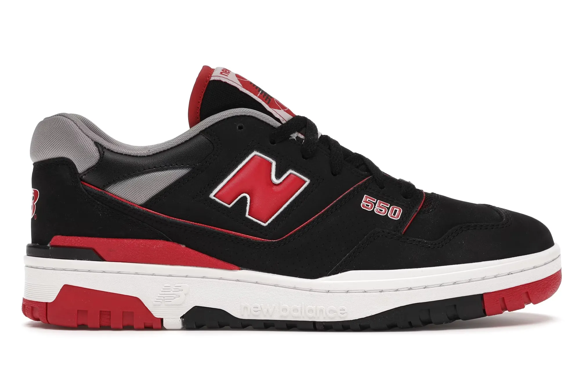 NB 550 BLACK RED NB 550 BLACK RED