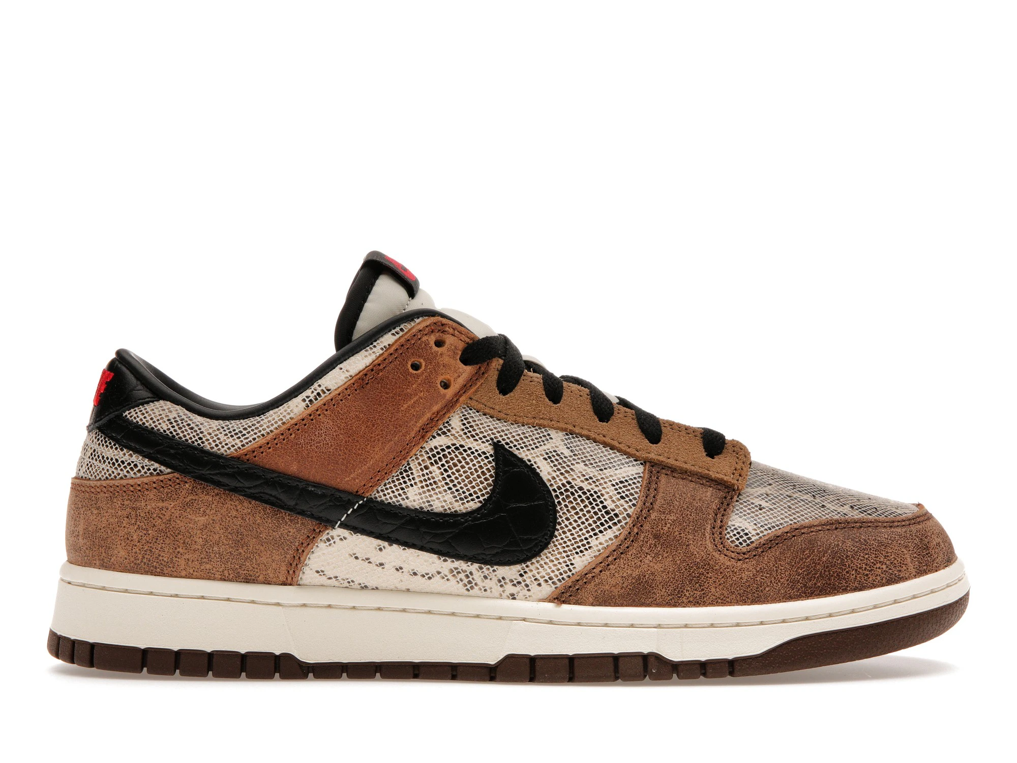 SB DNK LOW BROWN SNAKESKIN SB DNK LOW BROWN SNAKESKIN