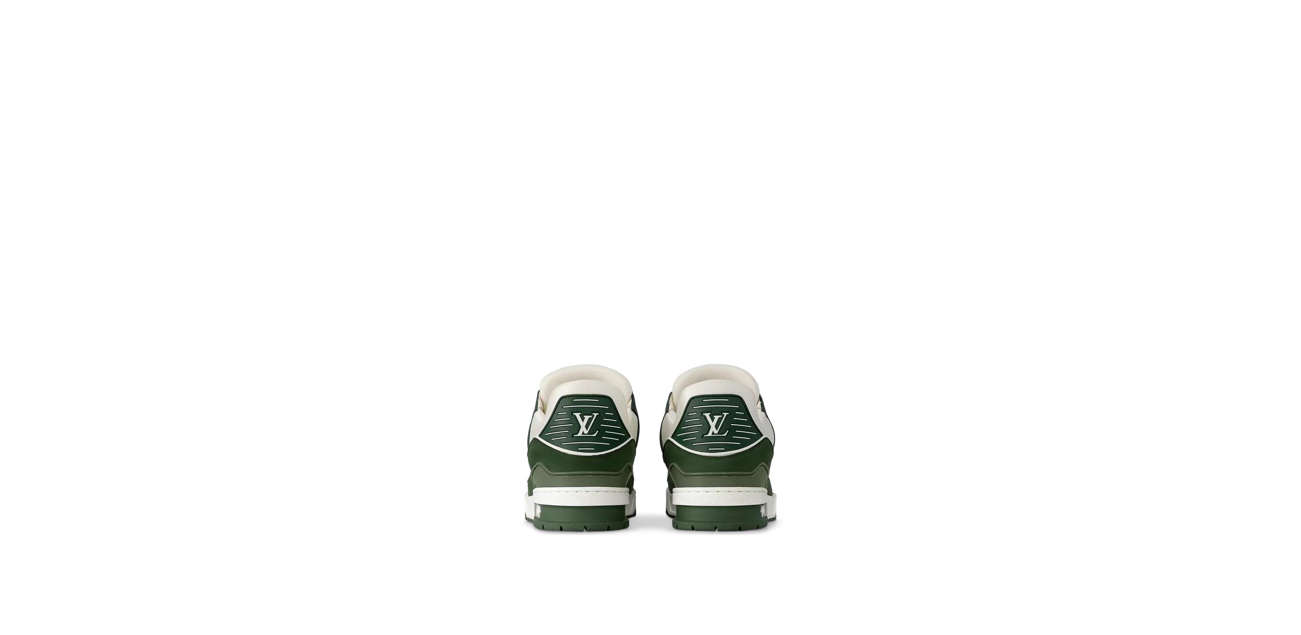 LV TRAINER SNEAKERS GREEN SH (1)