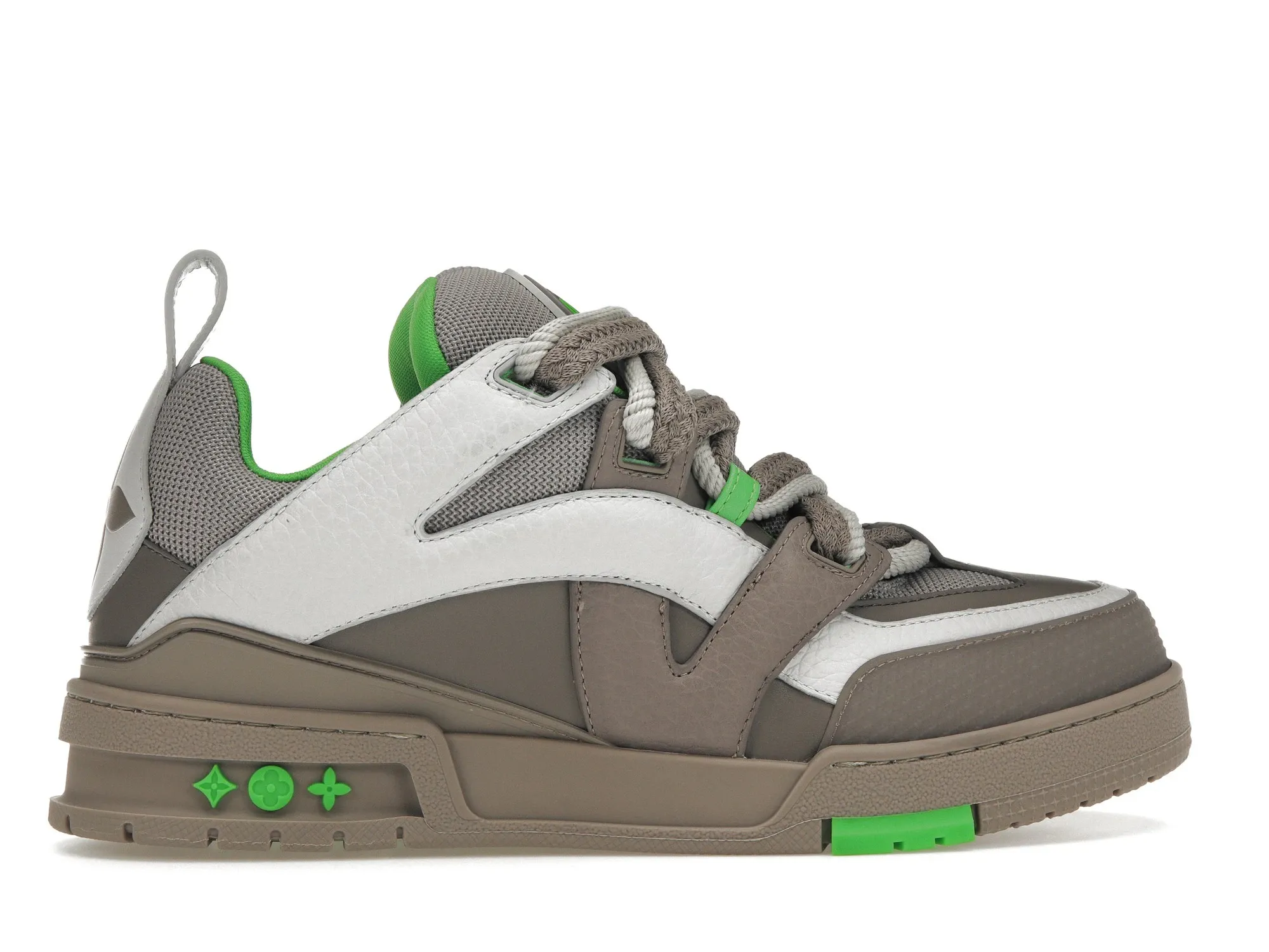 LV SKATE TRAINER GREY GREEN 2023 (2) LV SKATE TRAINER GREY GREEN