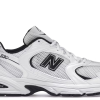 NB 530 WHITE BLACK