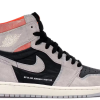 AJ RETRO 1 HIGH OG GREY HYPER CRIMSON HEAVY QUALITY