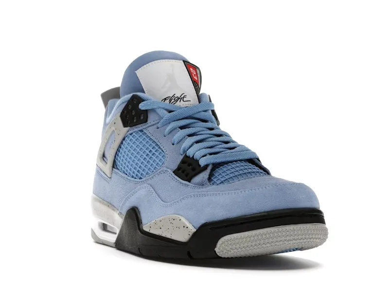 AJ RETRO 4 UNIVERSITY BLUE UNC SEMI UA (12)