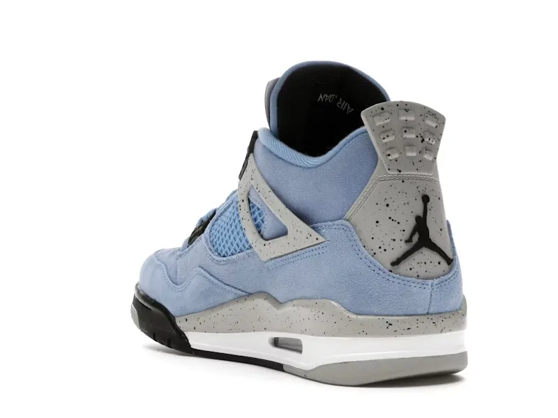 AJ RETRO 4 UNIVERSITY BLUE UNC SEMI UA (6)