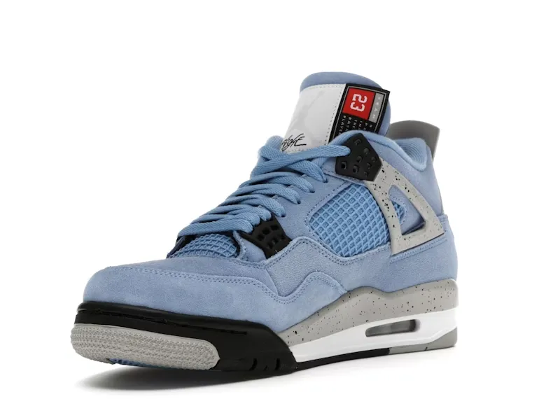 AJ RETRO 4 UNIVERSITY BLUE UNC SEMI UA (9)