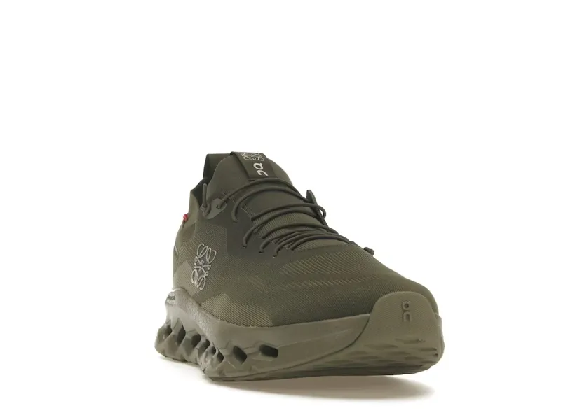 LOEWEE X ONCLOUD TILT 2 OLIVE GREEN SNEAKERS (1)