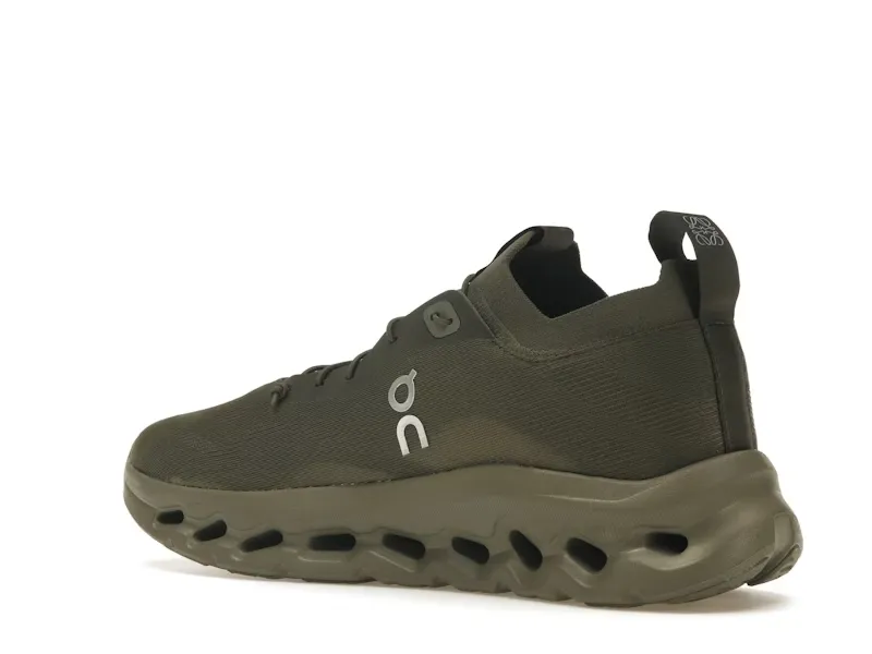 LOEWEE X ONCLOUD TILT 2 OLIVE GREEN SNEAKERS (5)