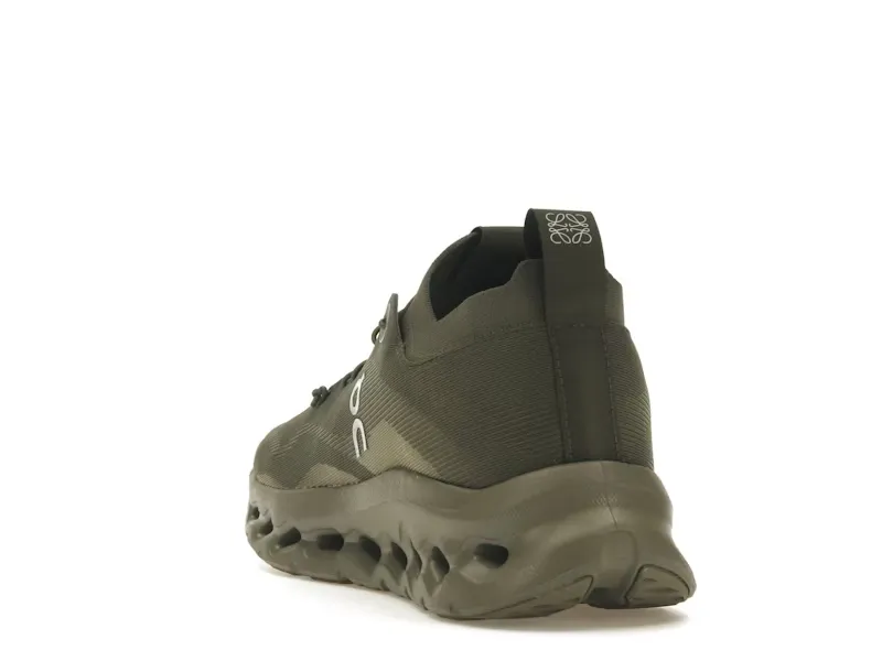 LOEWEE X ONCLOUD TILT 2 OLIVE GREEN SNEAKERS (6)