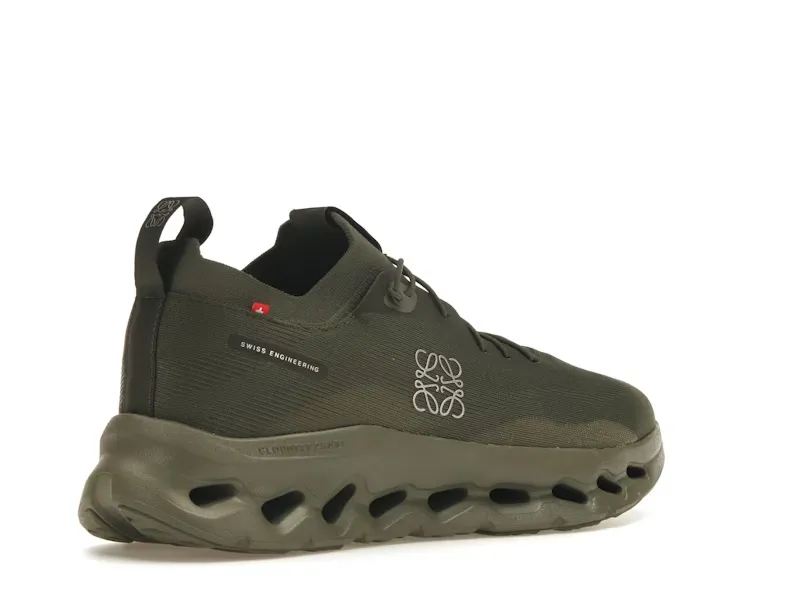 LOEWEE X ONCLOUD TILT 2 OLIVE GREEN SNEAKERS (8)