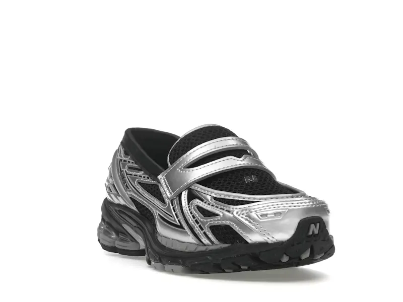 NB 1906L LOAFER SILVER METALLIC BLACK (9)