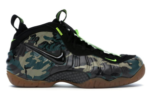 NIKEE AIR FOAMPOSITE PRO GREEN CAMO