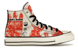 DUNGEONS & DRAGONS X CONVERESEE CHUCK TAYLOR ALL STAR HIGH EGRET RED